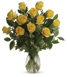 Say Yellow Bouquet from Weidig's Floral in Chardon, OH